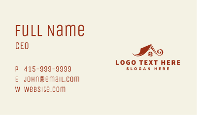 Roofing Maintenance Carpentry Business Card Image Preview