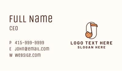 Musical Cookie Dough Business Card Image Preview
