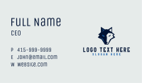 Wolf Wildlife Gaming Business Card Image Preview
