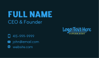 Urban Mural Paint Business Card Image Preview