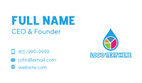Water Statistics Business Card Image Preview