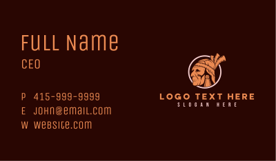 Ethnic Tribe Film Business Card Image Preview