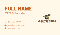 Bear Axe Logger Business Card Preview