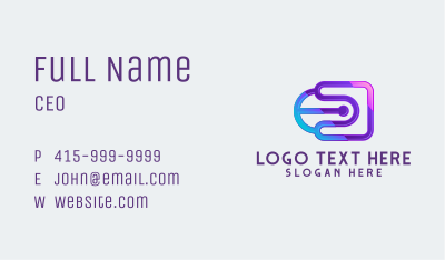 Colorful Generic Business  Business Card Image Preview