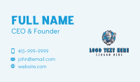 Wolf Builder Contractor Business Card Design