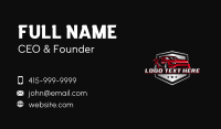 Auto Transportation Vehicle Business Card Preview