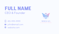 Feminine Mermaid Tail  Business Card Image Preview