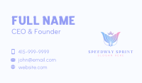 Feminine Mermaid Tail  Business Card Image Preview