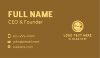 Gold Feather Paper Business Card Image Preview