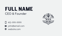 Western Bull Bullfighting Business Card Image Preview