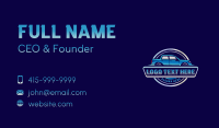 Pick Up Truck Automotive Business Card Design