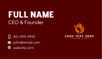 Bull Flame Barbecue Business Card Image Preview
