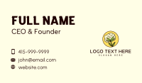 Cotton Organic Plant Business Card Preview