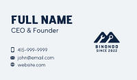 Construction Tool Mountain Business Card Image Preview