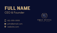 Luxury Royalty University Business Card Image Preview