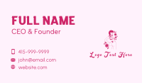 Woman Sexy Lingerie Business Card Preview