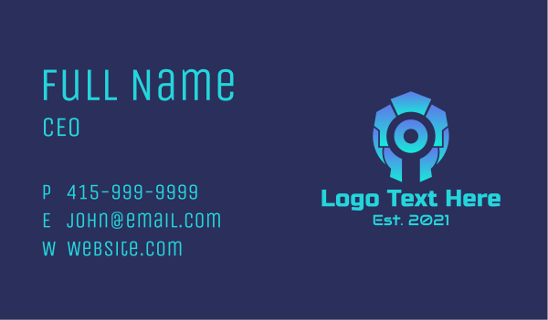 Gaming Squad Badge Business Card Design Image Preview