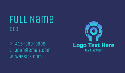 Gaming Squad Badge Business Card Image Preview