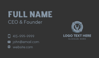 Wrench Plumbing Service Business Card Design