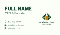 Beer Bottle Hops Brewery Business Card Image Preview