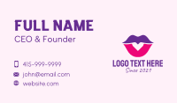 Feminine Lipstick  Business Card Image Preview