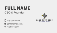 Landscaping Rock Gardener Business Card Preview