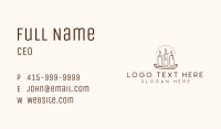 Scented Candle Light  Business Card Image Preview