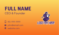 Purple Ninja Esports Business Card Image Preview