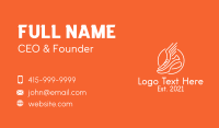 Wing Sneaker Shoe  Business Card Design