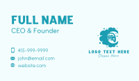 Car Wash Cleaning Service Business Card Design
