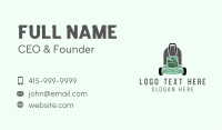 Landscaper Lawn Mower Business Card Image Preview