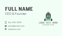 Landscaper Lawn Mower Business Card Preview