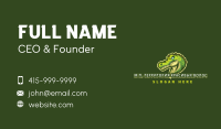 Alligator Crocodile Gaming Business Card Image Preview