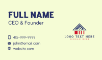 USA Flag Shelter Business Card Preview