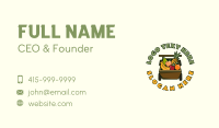 Organic Fruit Cart Business Card Image Preview
