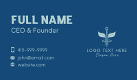 Natural Leaf Acupuncture Business Card Image Preview