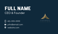 Luxury Pyramid Triangle Business Card Image Preview