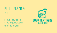 Customizable Tropical Modern Business Card Template, DIY Edit Business