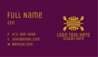Abstract Music Symbol Business Card Image Preview