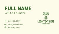 Herbal Leaves Oil Business Card Preview