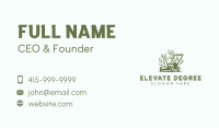 Mowing Gardener Lawn Business Card Image Preview