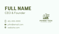 Mowing Gardener Lawn Business Card Image Preview