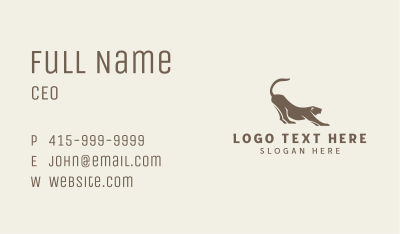 Luxury Animal Lioness Business Card Image Preview