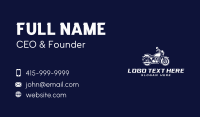 Motorcycle Rider Moto Business Card Preview