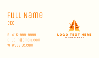 Paper Plane Logistics Business Card Image Preview