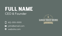 Clothing Generic Wordmark Business Card Image Preview