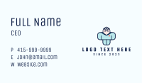 Medical Staff Mascot  Business Card Image Preview