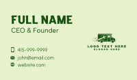 Green Food Delivery  Business Card Preview