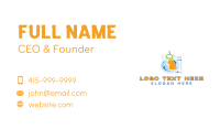 Clean Laundry Dress Business Card Image Preview