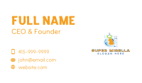 Clean Laundry Dress Business Card Image Preview